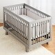 preview thumbnail 2 of 4, BreathableBaby Breathable Mesh Liner for Cribs, 4-Sides, Classic 3mm