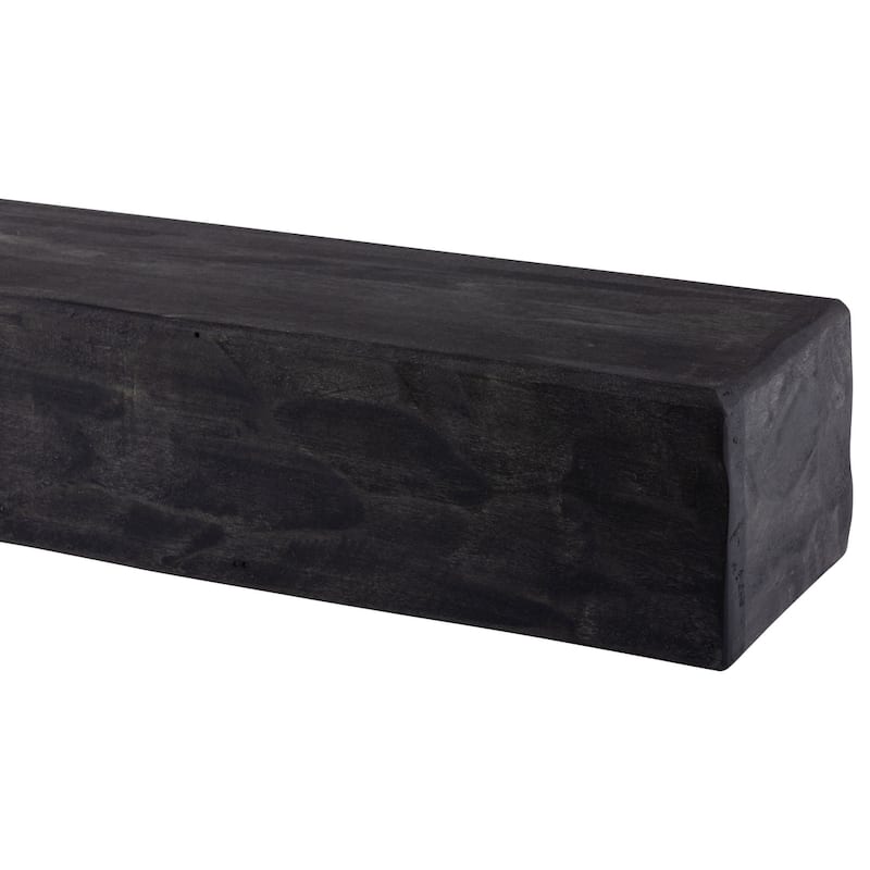 Rough Hewn Fireplace Mantel Shelf