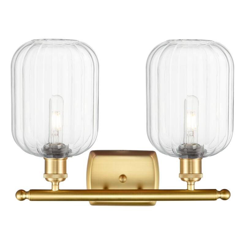 Innovations Lighting Endless Possibilities Ballston - Preston - 2 Light 17" Jar Shade Bath Vanity Light