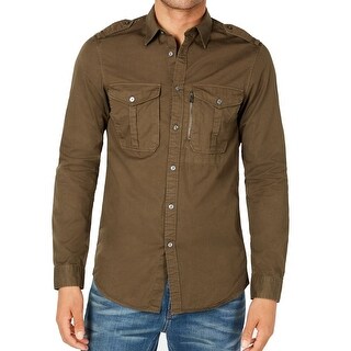 michael kors polo mens olive