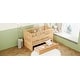 preview thumbnail 7 of 19, Convertible Crib/Full Size Bed with Drawers Natural