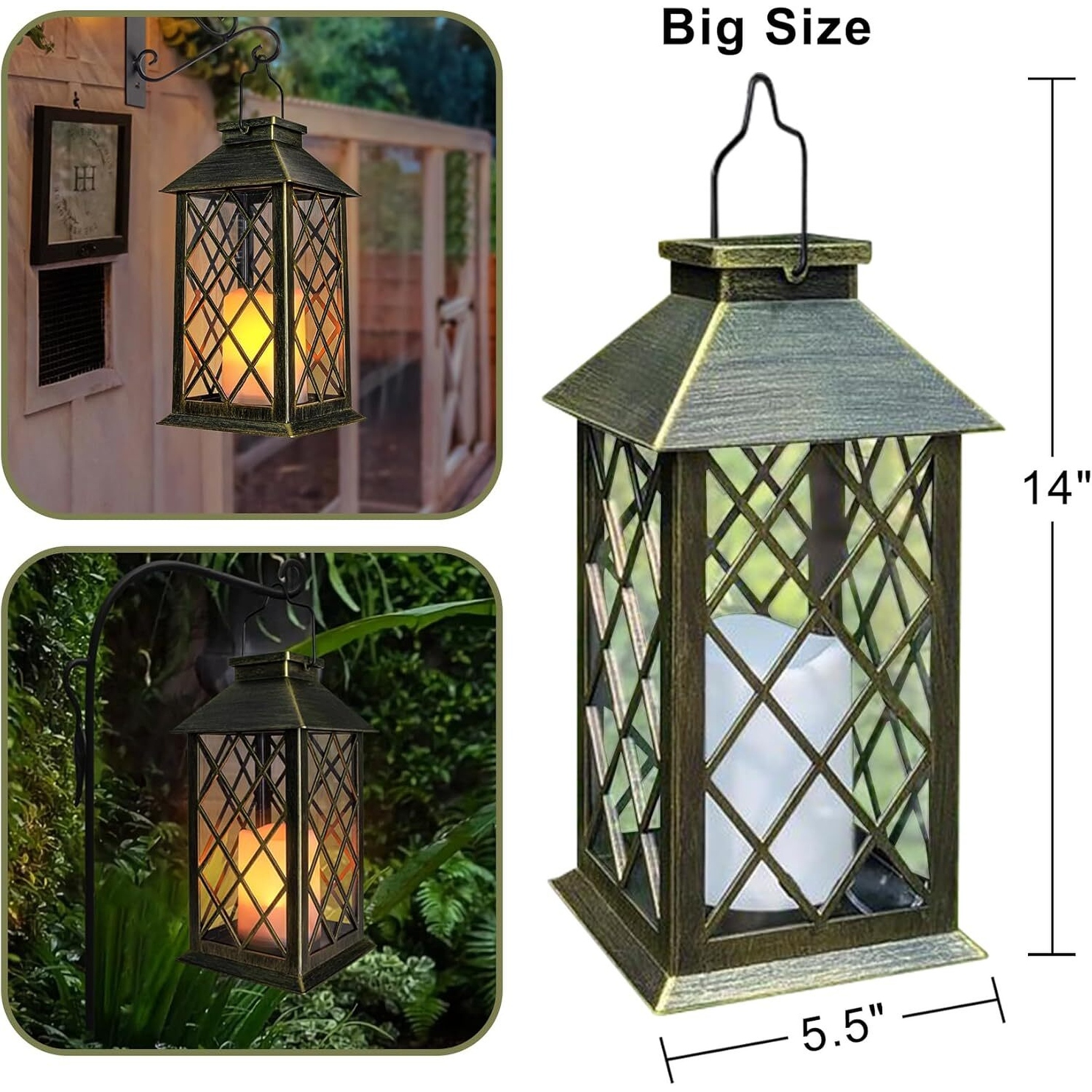 Big garden lanterns cheap