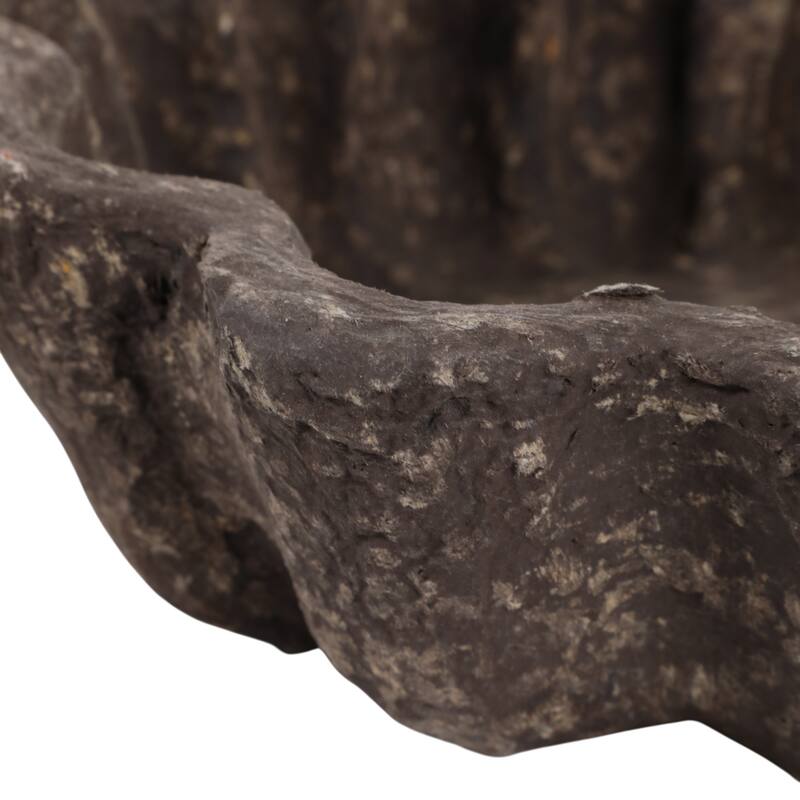 Pottery Paper Mache Bowls Decorative Boho Casual Rustic