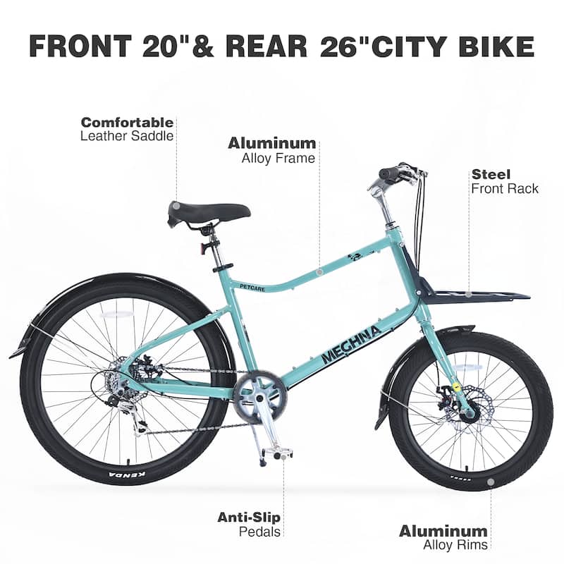 7 Speed Aluminum Alloy 26 Inch Frame Bike