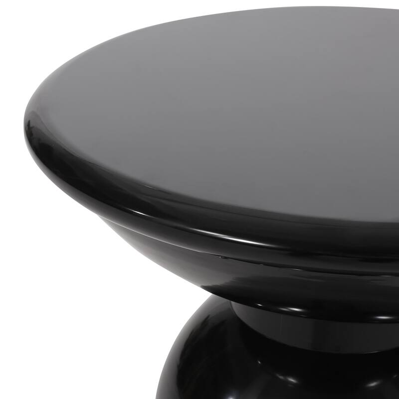 Outdoor Side Table,Cement End Tables for Patio,Garden Small Accent Decorative Stool,Table Indoor