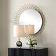preview thumbnail 3 of 3, Uttermost 09985 Aga 31" Diameter Circular Framed Bathroom Mirror
