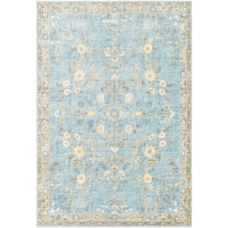 Livabliss Arrietty Vintage Floral Oriental Area Rug