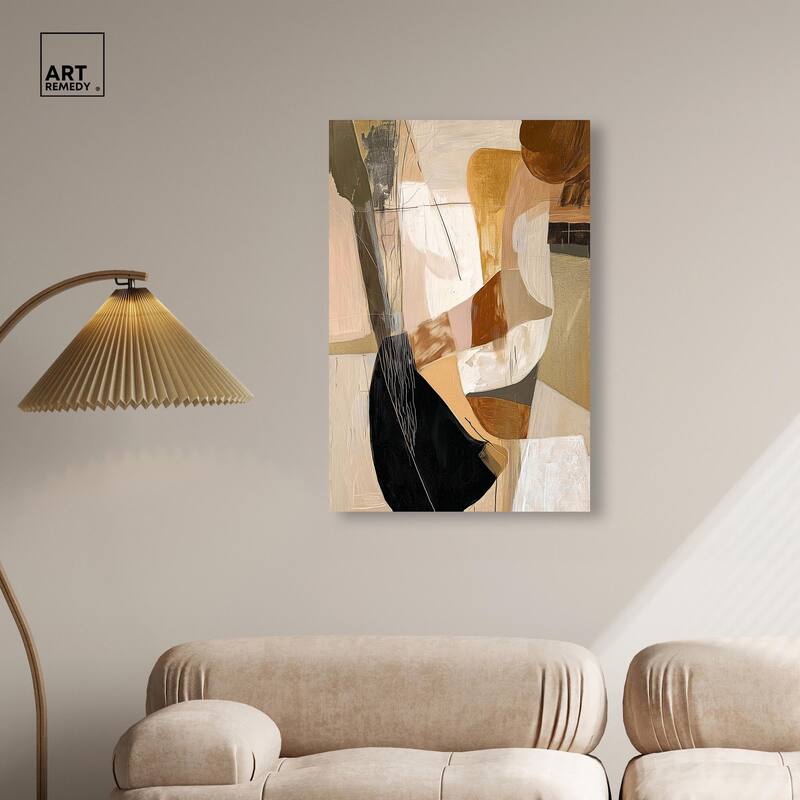 Tactile Depth II Canvas by Art Remedy, Gallery Wrapped