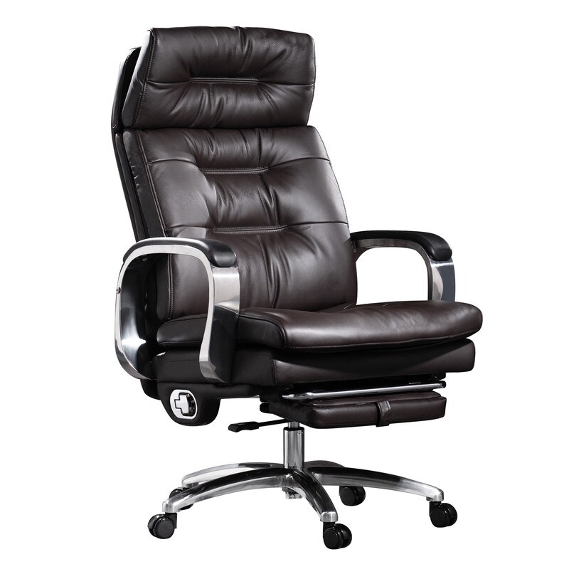 Kinnls Vane Office Massage Chair with Footrest Management