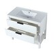 preview thumbnail 47 of 49, Plywood Freestanding Bathroom Vanity Set with Integrated Sink