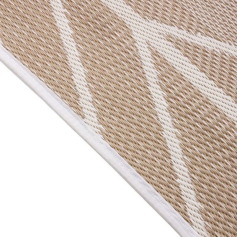 Lush Ambience Outdoor Rugs Made of Recycled Plastic Straws