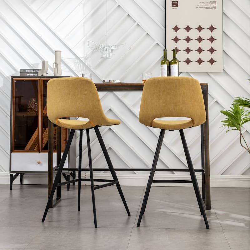 Kitchen 28.25" Counter Height Stools, Set Of 2
