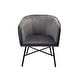 preview thumbnail 15 of 23, Porthos Home Belia Velvet Dining Chair, Rust-resistant Steel Legs