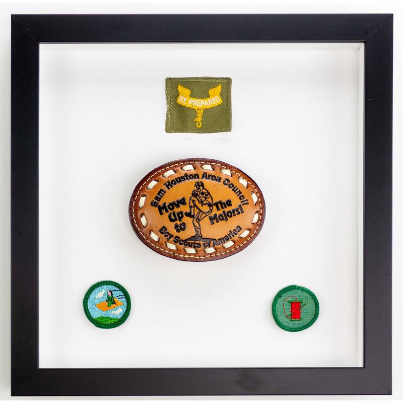 20x36 Black | 1" Depth of Usuable Space| Vertical or Horizontal Display | Interior Size 20x36 or 36x20 In