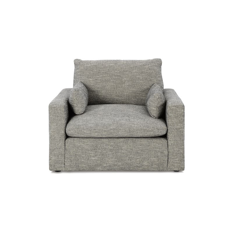 Signature Design by Ashley Dramatic Gray 2-Piece Upholstery Package - 44" W x 42" D x 36" H