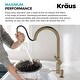 Thumbnail 43, Kraus Oletto 2-Function 1-Handle 1-Hole Pulldown Kitchen Faucet. Changes active main hero.