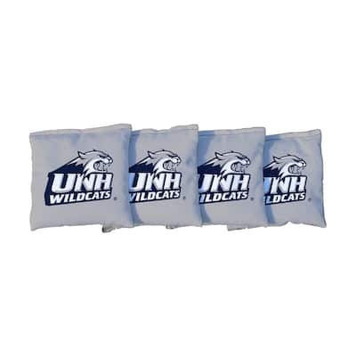 New Hampshire Wildcats Gray Cornhole Bags