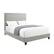 Picket House Furnishings Emery Upholstered Queen Platform Bed in Grey ...
