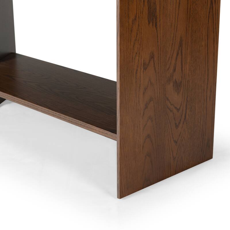 SAFAVIEH Couture Norrington Wood 5 Shelf Bookshelf - 38"W x 15"D x 76"H