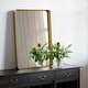 preview thumbnail 103 of 141, Apmir Metal Frame Tempered Glass Bathroom Vanity Mirror for Wall, Cloakroom, Bedroom 24" x 16" - Gold