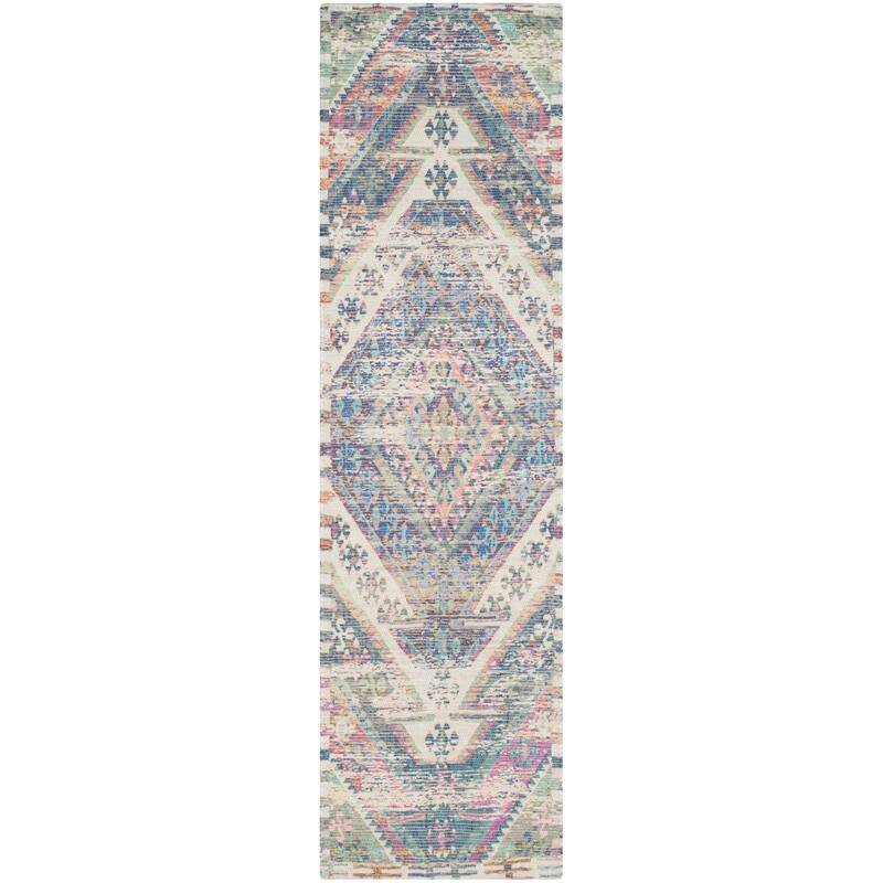 SAFAVIEH Handmade Saffron Kailee Modern Tribal Cotton Rug
