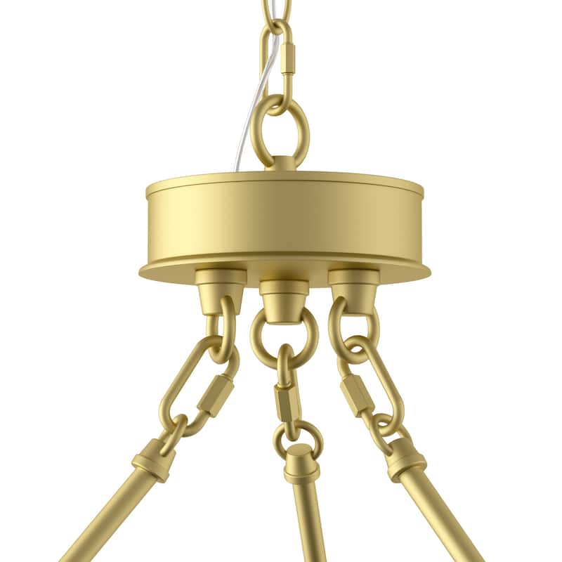 Acroma 15-light Farmhouse Large Wagon Wheel Candle Chandelier with UL Certified - D40'' * H130''