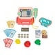 preview thumbnail 9 of 7, Cash Register for Kids – 30-Piece Set for Grocery Store Pretend Play by Hey Play (Pink) - Multicolor