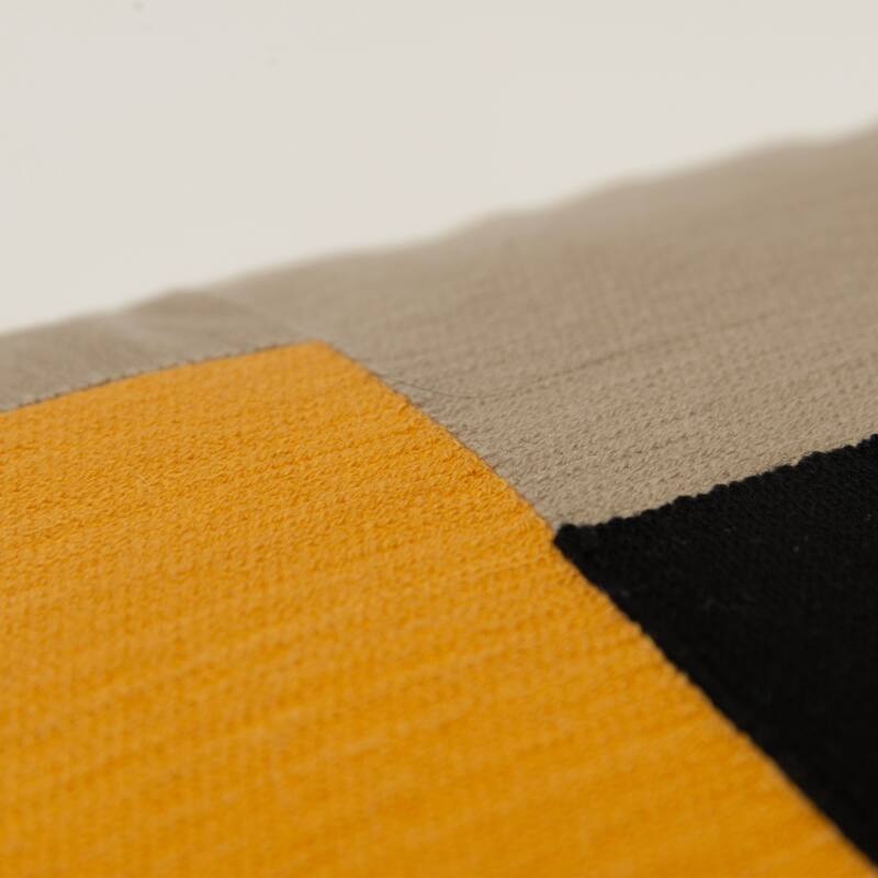 Rizzy Home Transitional Multicolor Pillow Cover - 20" x 20"