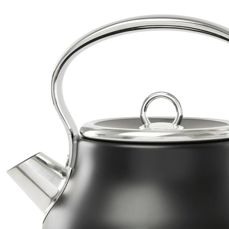 Haden Heritage 1.7 Liter Stainless Steel Electric Tea Kettle
