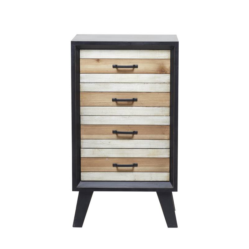 Wooden Room Cabinet - Black - Roche River Decor - Black