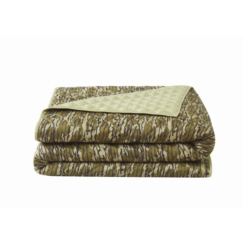 Mossy Oak Bottom Land Quilt Set - Twin