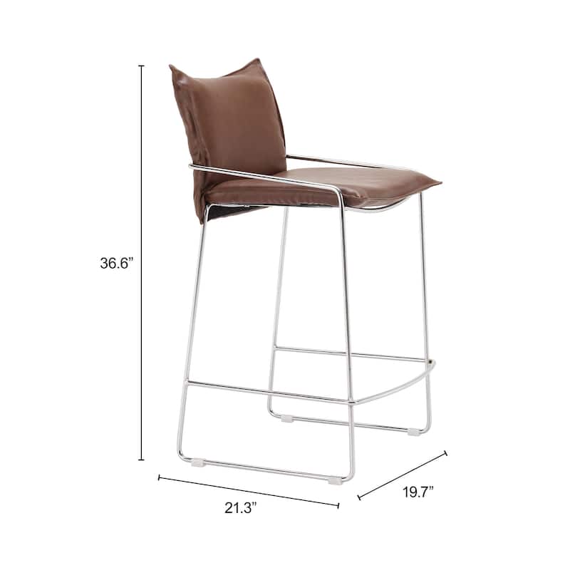 Pola Counter Stool Brown
