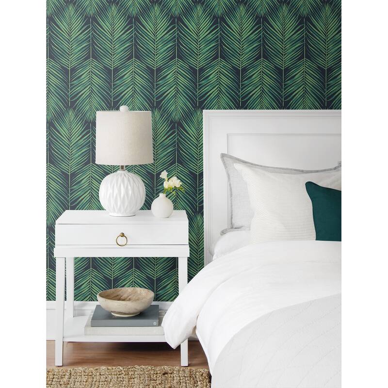 NextWall Tropic Palm Peel and Stick Wallpaper - 20.5 in. W x 18 ft. L
