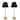 Set of 2 Modello Buffet Lamps, 22.5 inch Tall