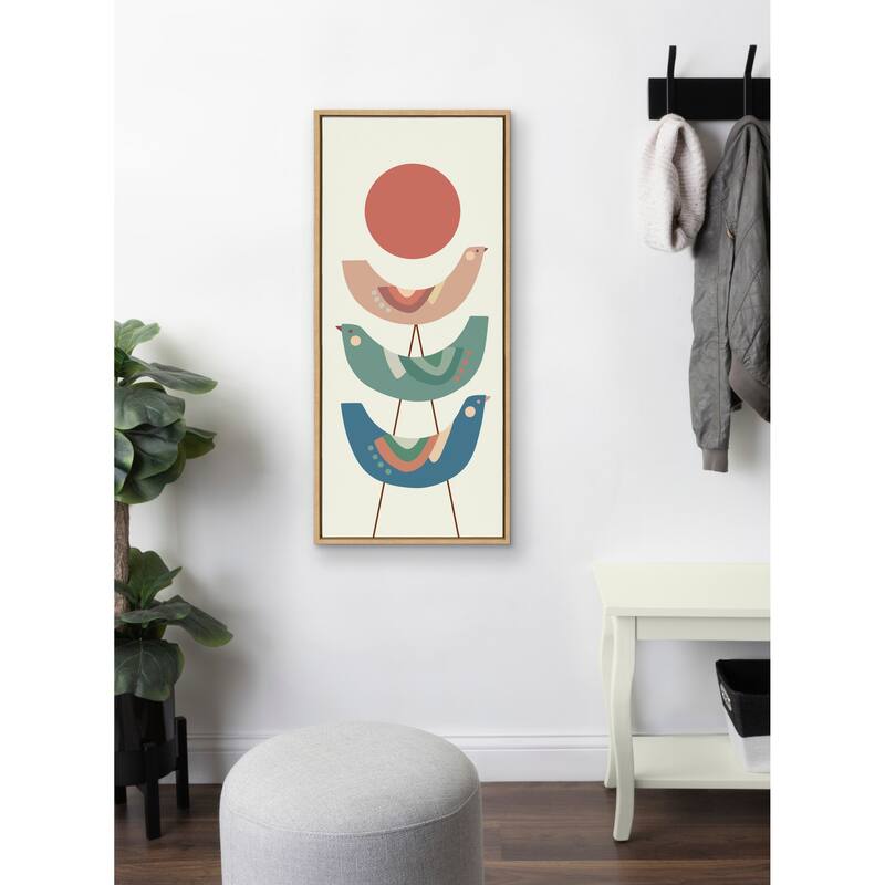 Kate and Laurel Sylvie Under Sun Canvas by Rachel Lee of My Dream Wall