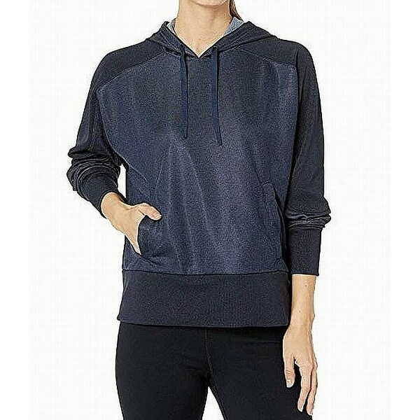 nike navy blue hoodie womens