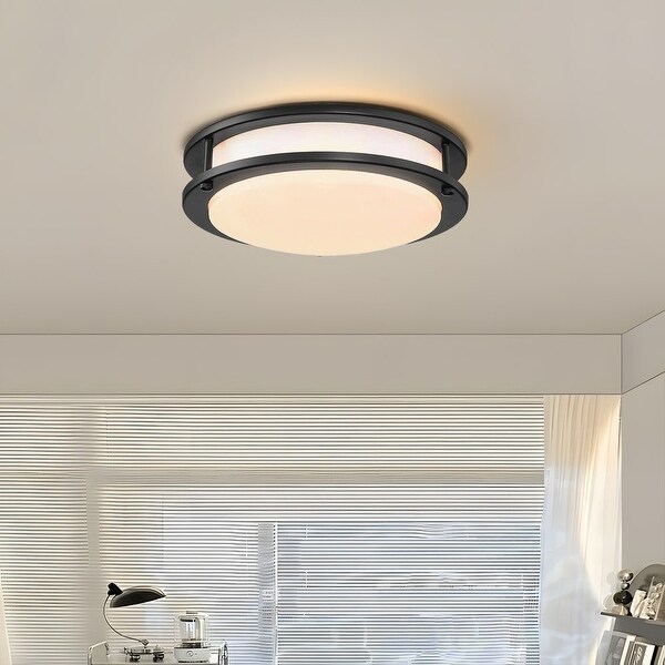 11-inch LED Flush Mount Ceiling Light Selectable 2700K/3000K
