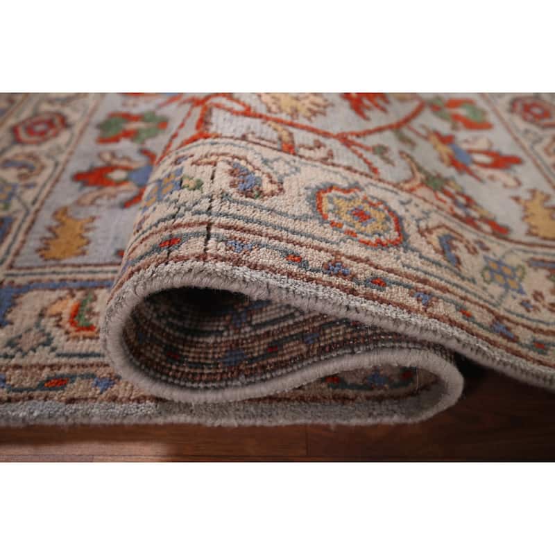 Oushak Indian Accent Rug Handmade Floral Wool Carpet - 3'0"x 5'0"