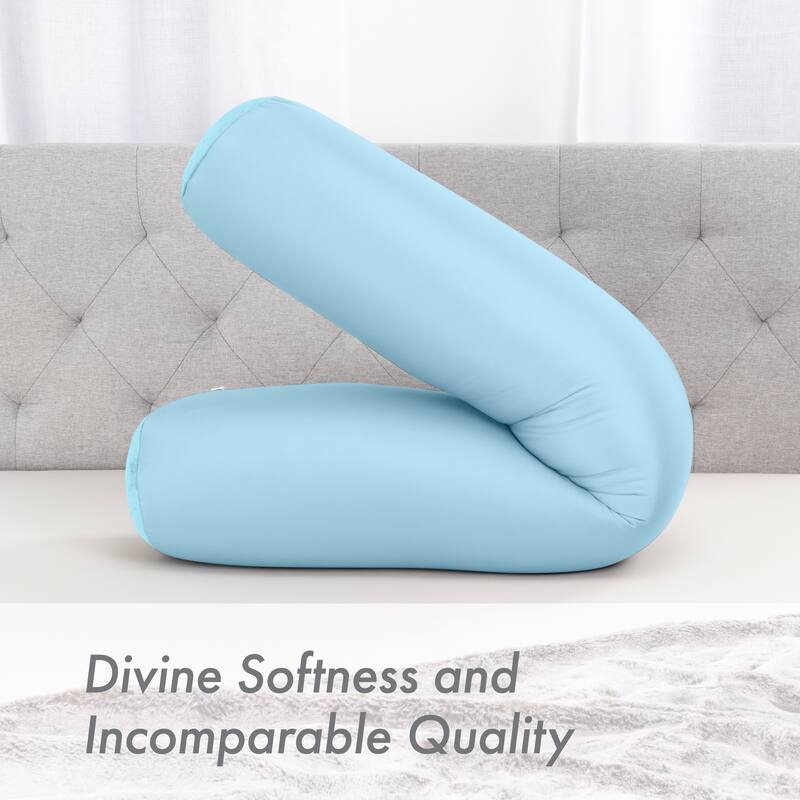 Cover Only - Body Pillowcase - Spandex/Nylon Blend for Silky Touch
