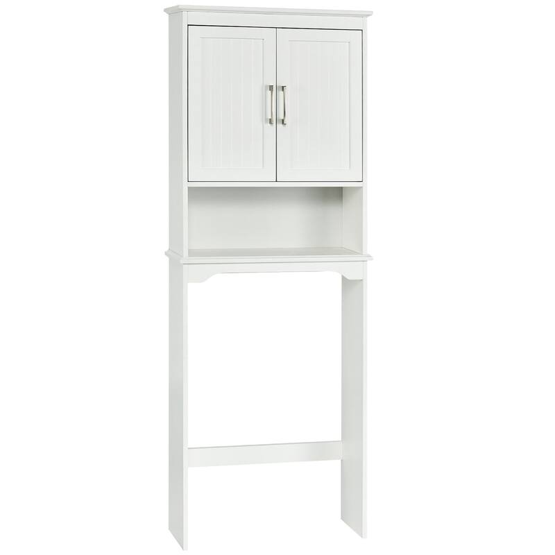 Costway Over The Toilet Space Saver Bathroom Organizer w/ Storage