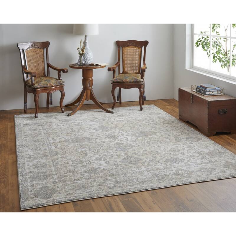 Tino Power Loomed Area Rug By HomeRoots - 2' x 3'