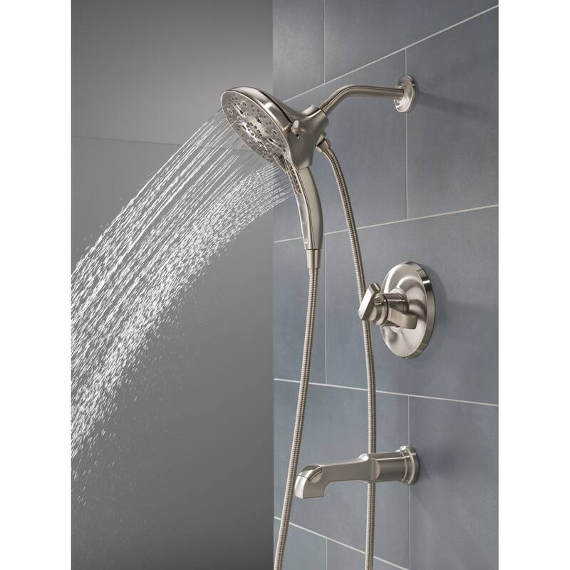 Delta T17489 Tetra Monitor 17 Series Tub and Shower Trim Package with