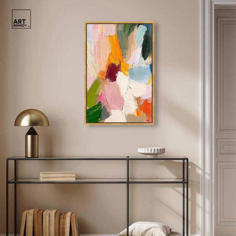 Chromatic Surge IV Canvas by Art Remedy