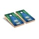 preview thumbnail 1 of 3, Texas A&M Corpus Christi TAMUCC Islanders Weathered Cornhole Board Set
