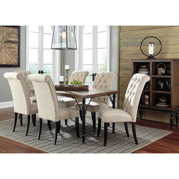 Ashley Furniture D530 01 Tripton Dining Uph Side Chair W Firm Comfortable Cushioned Seat 4 Pack Overstock 15929930