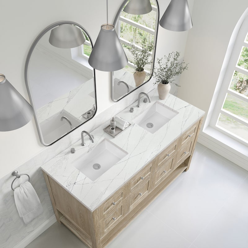 James Martin Vanities 330-V60D-FENC Breckenridge 60" Free Standing