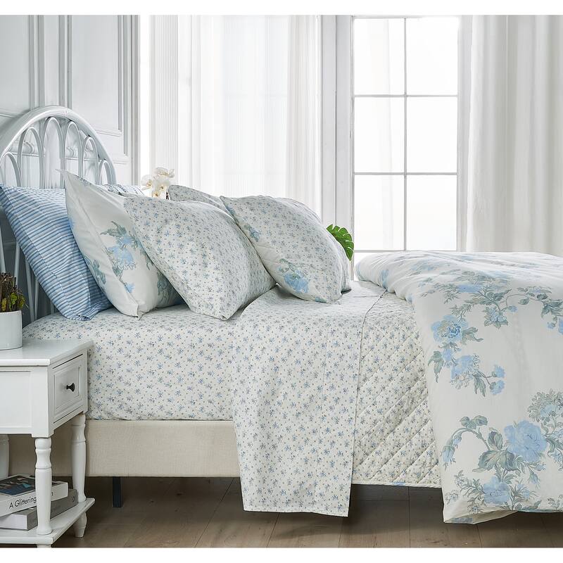 Printed Prewashed Percale Cotton Purple Collection (Individual Set Sell Separately)