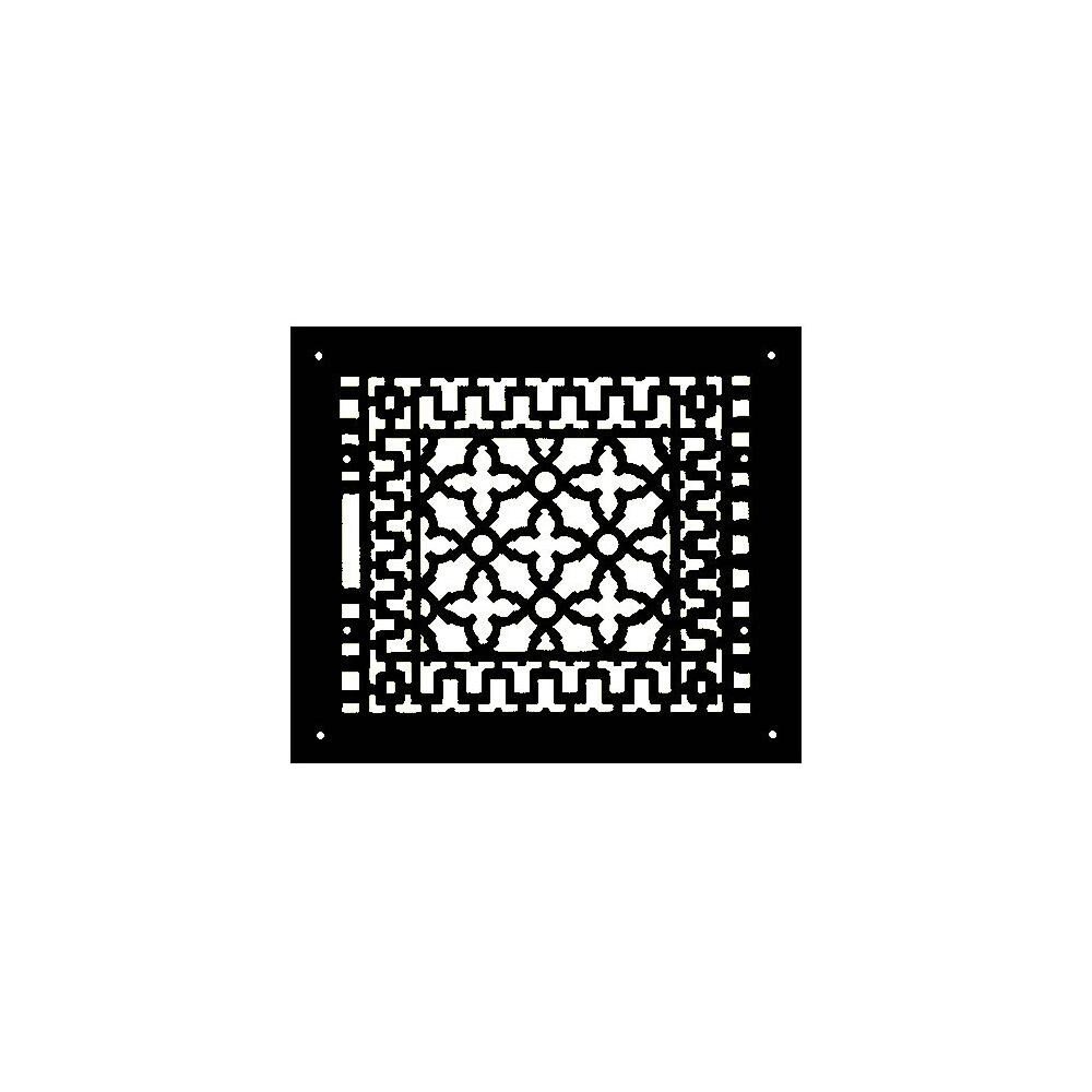 Reggio Registers 1214 Ah Scroll Series 12 1 4 X 10 1 4 Grille With On Sale Overstock 25650169