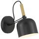 Option Black, Antique Brushed Brass