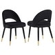 preview thumbnail 2 of 1, Lindsey Upholstered Dining Side Chair (Set of 2)